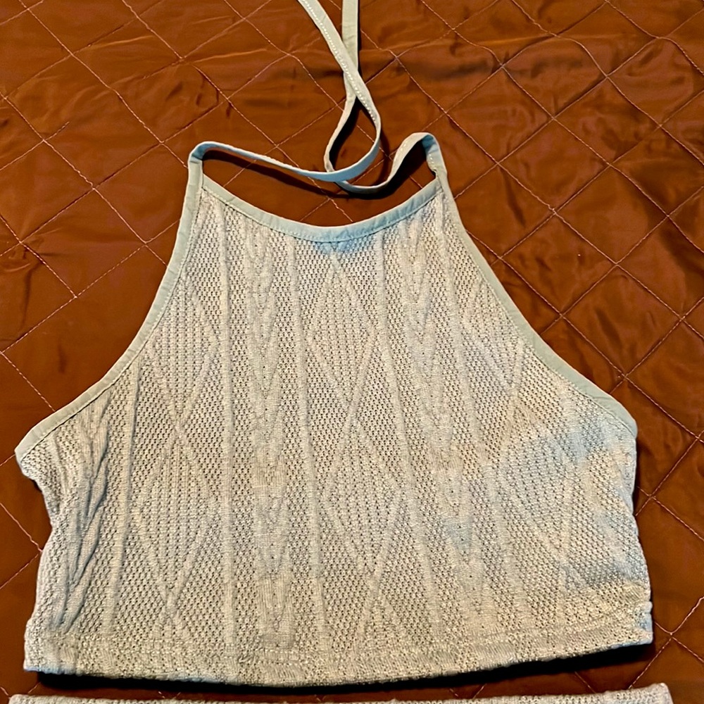 Halter top & bodycon skirt set - Picture 4 of 5